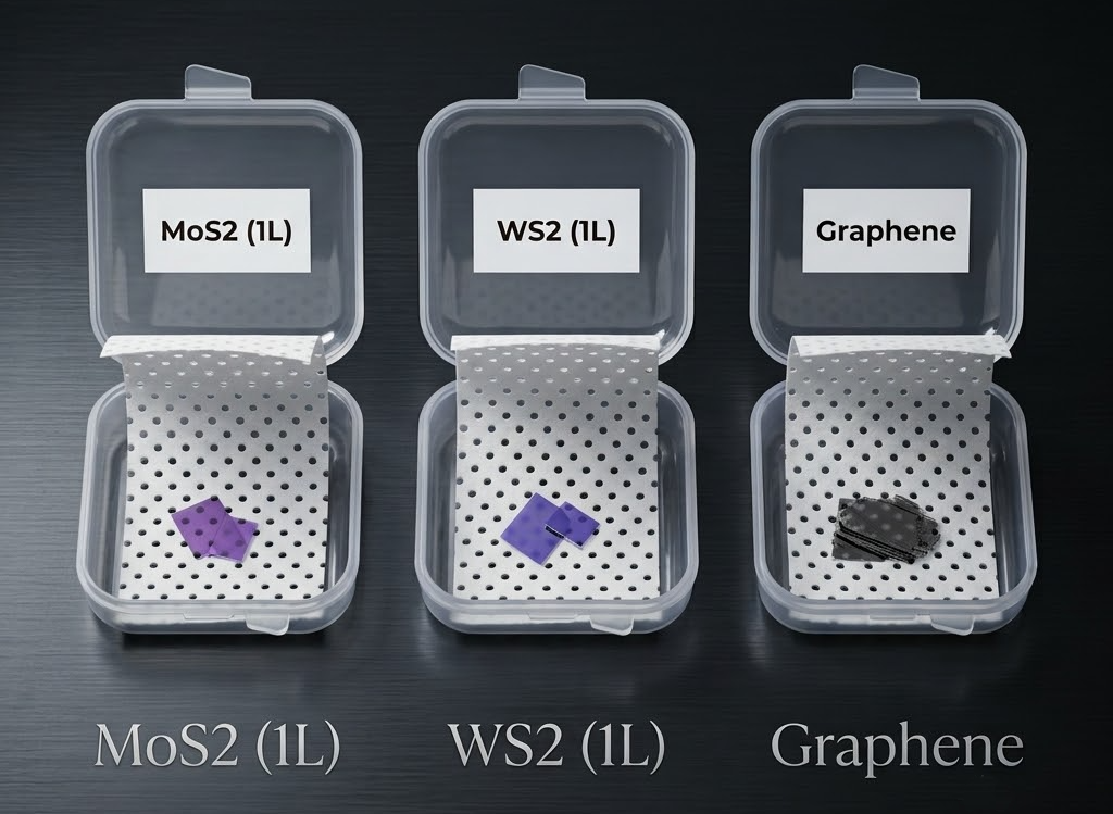 N-type Transistor Fabrication (Exfoliated MoS₂) Kit